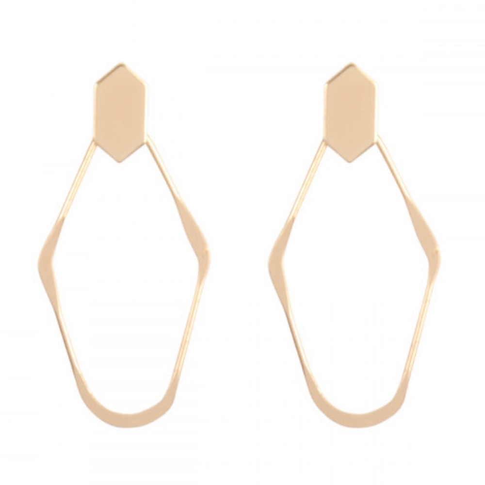 Riah Rose Gold Dangle Earrings